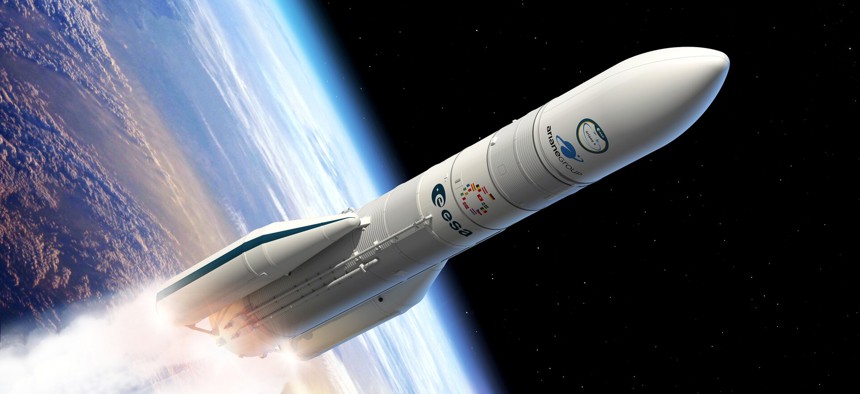 Artist impression of Ariane 6