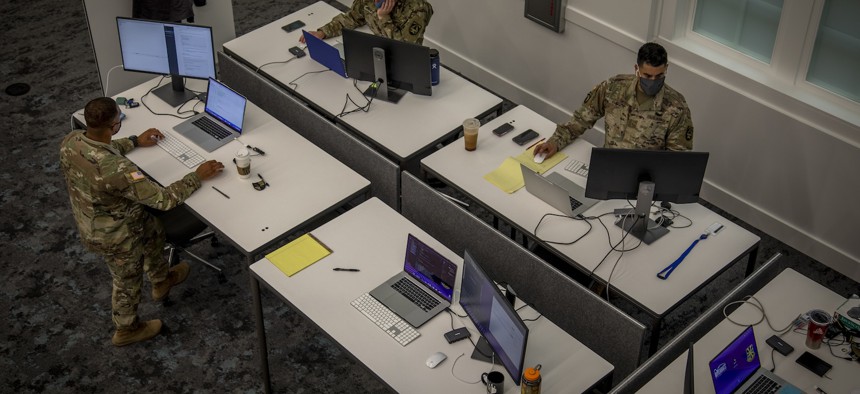 Army Futures Command's Software Factory in 2021.