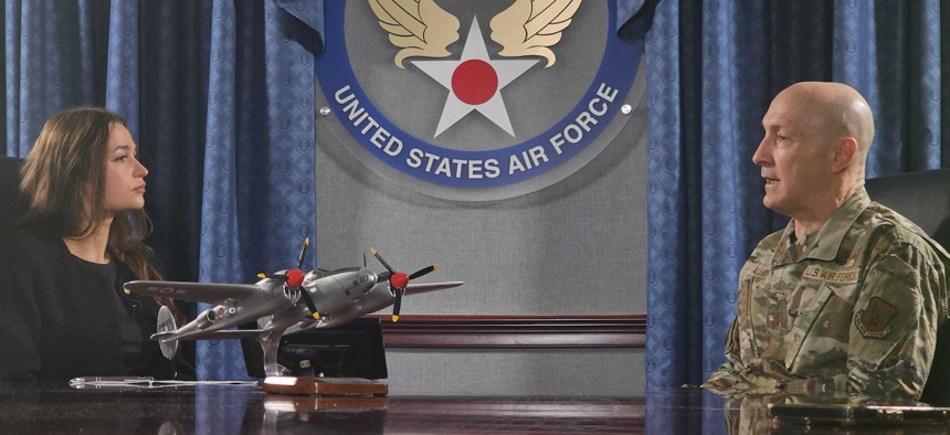 Audrey Decker interviews Gen. David Allvin for Defense One's State of Defense series.