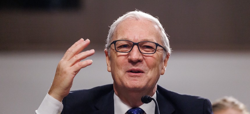 U.S. Senator Kevin Cramer at a hearing on Jan. 21, 2025.